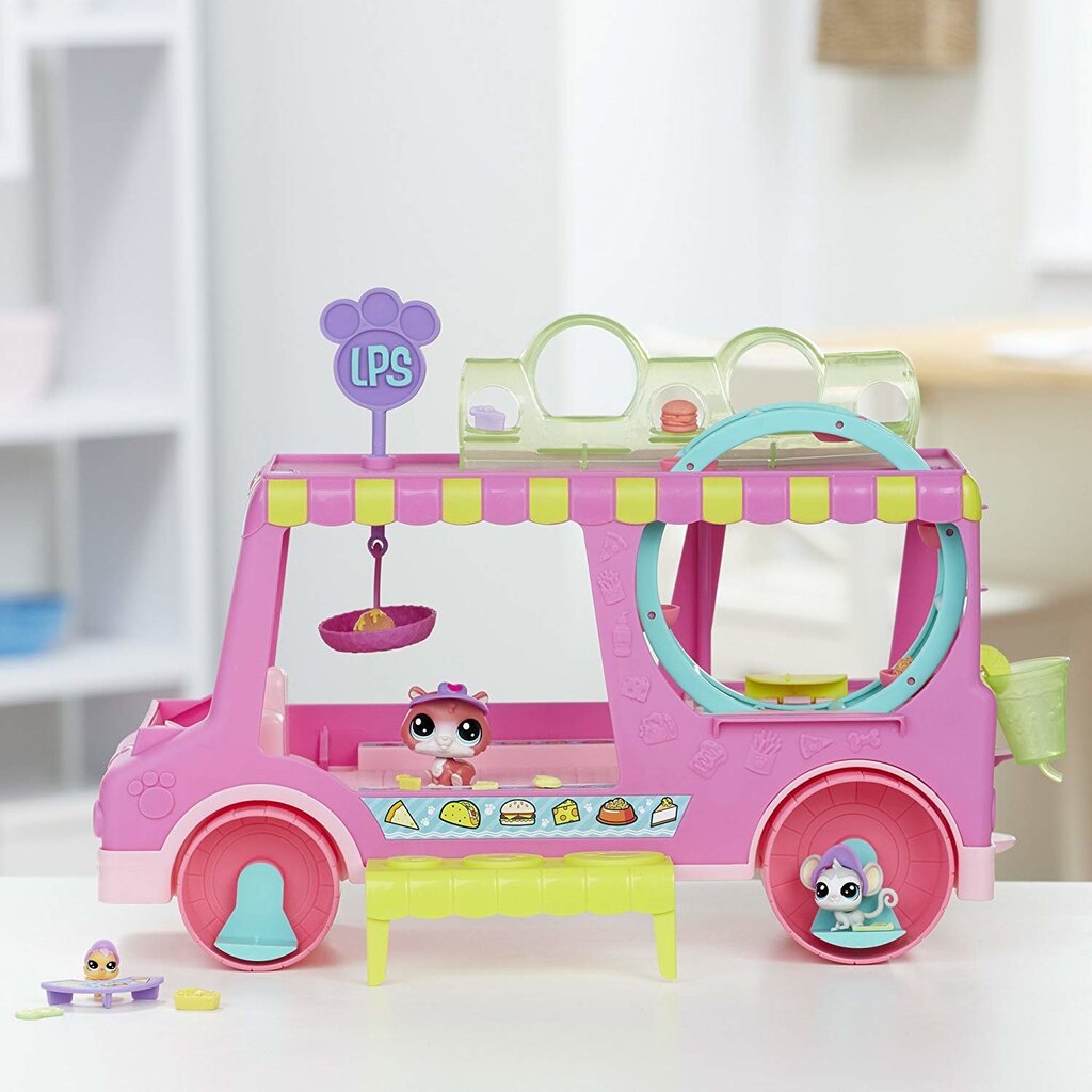 Vagonėlis su figūrėlėmis Littlest Pet Shop kaina ir informacija | Žaislai mergaitėms | pigu.lt