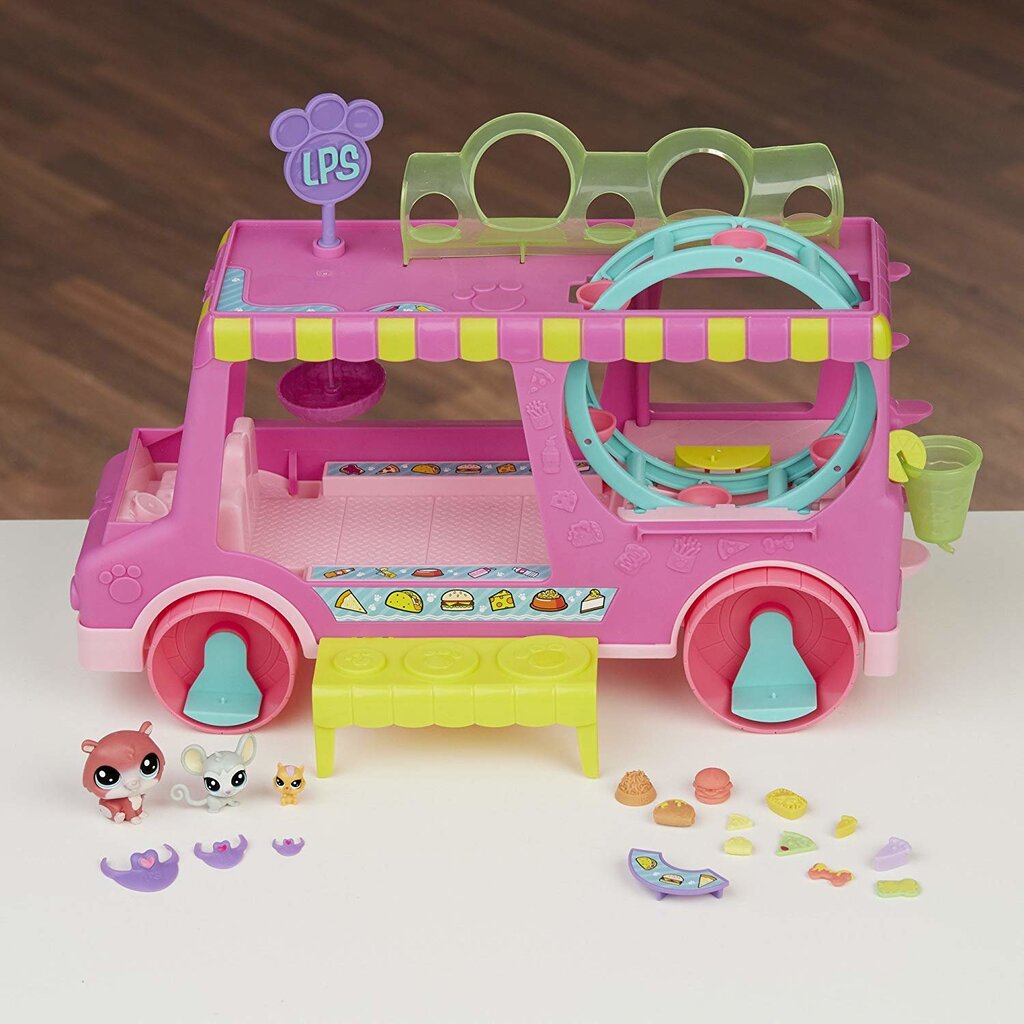 Vagonėlis su figūrėlėmis Littlest Pet Shop kaina ir informacija | Žaislai mergaitėms | pigu.lt
