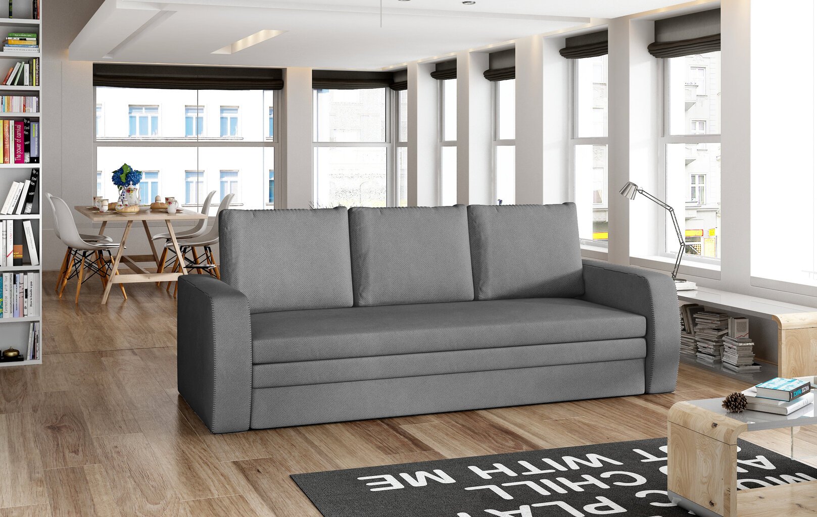 Sofa NORE Inversa, pilka kaina ir informacija | Sofos | pigu.lt