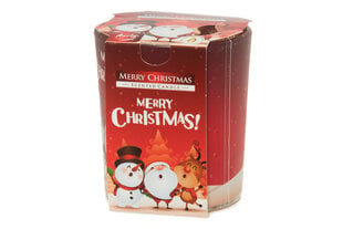 Ароматическая свеча Merry Christmas цена и информация | Подсвечники, свечи | pigu.lt