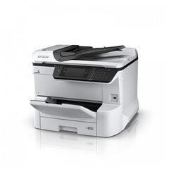 Epson Multifunctional printer WF-C8610DWF Colour, Inkjet, All-in-One, A3, Wi-Fi, Grey цена и информация | Принтеры | pigu.lt