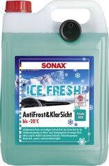 SONAX žieminis langų apiplovimo skystis "Ice Fresh" -20°C, 5L kaina ir informacija | Langų ir aušinimo skysčiai | pigu.lt