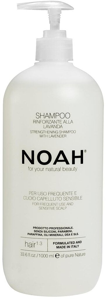 Kasdienis šampūnas jautriai galvos odai Noah, 1000 ml kaina ir informacija | Šampūnai | pigu.lt