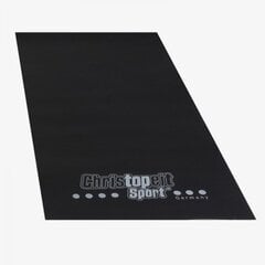 Apsauginis grindų kilimėlis treniruokliams Christopeit XL, 200x100 cm kaina ir informacija | Treniruoklių priedai ir aksesuarai | pigu.lt