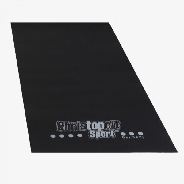 Apsauginis grindų kilimėlis treniruokliams Christopeit XL, 200x100 cm цена и информация | Treniruoklių priedai ir aksesuarai | pigu.lt