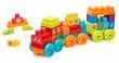 Kaladėlės Mega Bloks® Grojantis traukinys, 50 d. kaina ir informacija | Žaislai kūdikiams | pigu.lt