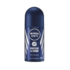 Шариковый дезодорант Nivea для мужчин Protege & Cuida, 50 мл цена и информация | Дезодоранты | pigu.lt