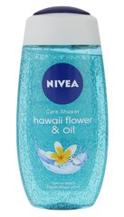 Гель для душа Nivea Tahiti Lily & Oil, 250 мл цена и информация | Масла, гели для душа | pigu.lt