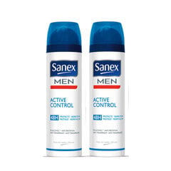 Дезодорант- спрей Men Active Control Sanex, 2 шт. цена и информация | Дезодоранты | pigu.lt