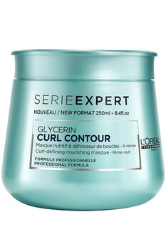 Питательная маска для вьющихся волос L'Oreal Professionnel Curl Contour Masque 250 мл цена и информация | Средства для укрепления волос | pigu.lt