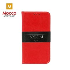 Mocco Special кожаный чехол для Samsung Galaxy J8, красный цена и информация | Чехлы для телефонов | pigu.lt