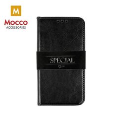 Mocco Special кожаный чехол для Samsung J400 Galaxy J4 (2018), черный цена и информация | Чехлы для телефонов | pigu.lt