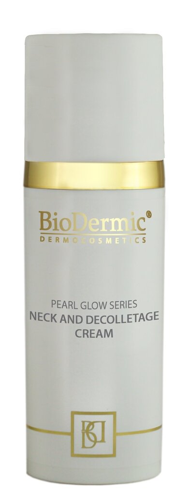 Kremas kaklui ir dekoltė zonai nuo odos senėjimo su perlų ekstraktu Biodermic Pearl Glow Series 50 ml цена и информация | Veido kremai | pigu.lt