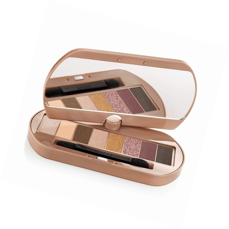 Akių šešėlių paletė Bourjois Eye catching Nude Palette, 03 Nude, 4.5 g цена и информация | Akių šešėliai, pieštukai, blakstienų tušai, serumai | pigu.lt