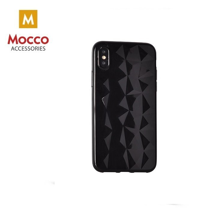 Mocco Trendy Diamonds silikoninė nugarėlės apsauga, skirta Xiaomi Redmi S2, Juoda kaina ir informacija | Telefono dėklai | pigu.lt