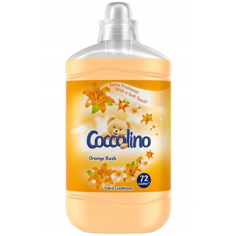 Coccolino Orange Burst audinių minkštiklis, 1800 ml kaina ir informacija | Skalbimo priemonės | pigu.lt