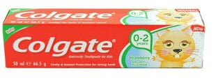 Dantų pasta vaikams Colgate Anticavity Strawberry 50 ml цена и информация | Зубные щетки, пасты | pigu.lt