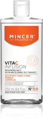 Мицеллярная вода Mincer Pharma Vita C Infusion No.611 250 мл цена и информация | Средства для очищения лица | pigu.lt