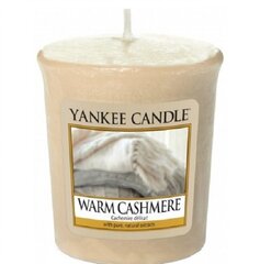Ароматическая свеча Yankee Candle Warm Cashmere 49 г цена и информация | Подсвечники, свечи | pigu.lt