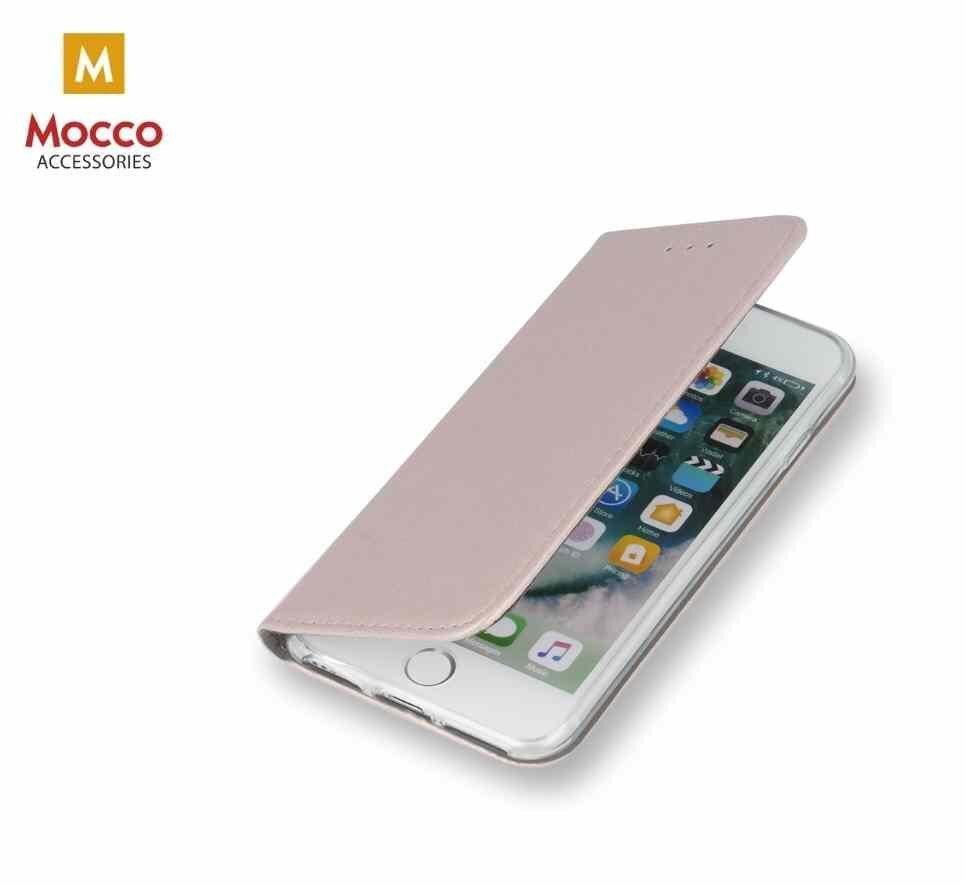 Mocco Smart magnetinis dėklas, skirtas Huawei Y5 / Y5 Prime (2018), Rožinė kaina ir informacija | Telefono dėklai | pigu.lt