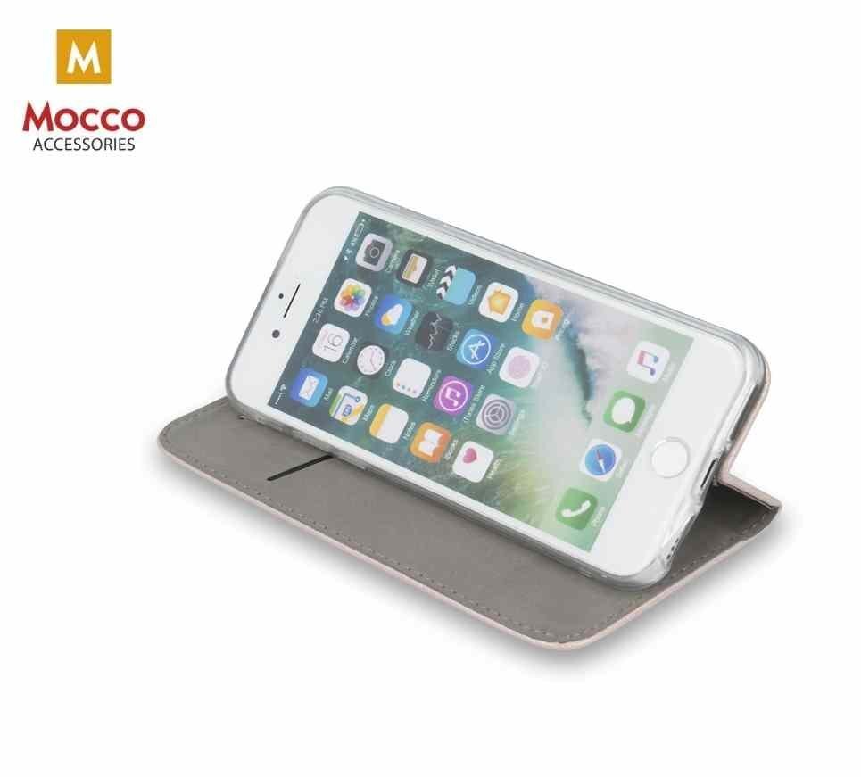 Mocco Smart magnetinis dėklas, skirtas Huawei Y5 / Y5 Prime (2018), Rožinė kaina ir informacija | Telefono dėklai | pigu.lt