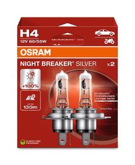 Автомобильная лампа Osram 64193NBS H4 12V 60/55W цена и информация | Автомобильные лампочки | pigu.lt