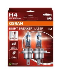 Автомобильная лампа Osram 64193NL H4 12V 60/55W цена и информация | Автомобильные лампочки | pigu.lt