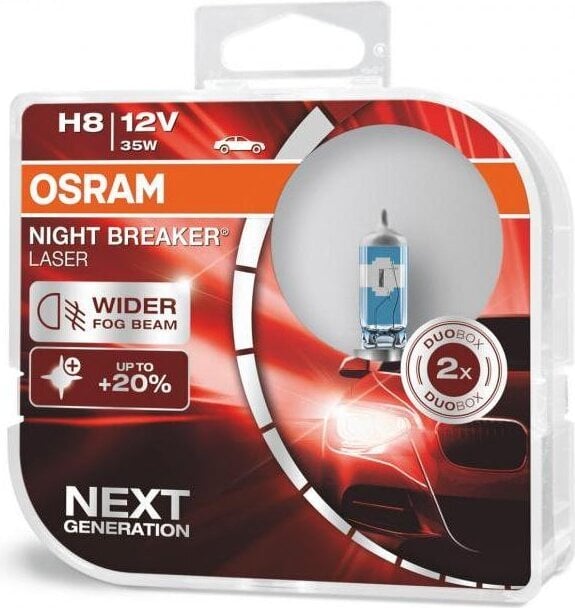 Automobilio lemputė Osram 64212NL H8 12V 35W kaina ir informacija | Automobilių lemputės | pigu.lt