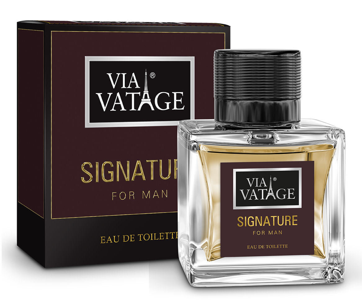 Tualetinis vanduo vyrams VIA VATAGE Signature 100ml kaina ir informacija | Kvepalai vyrams | pigu.lt