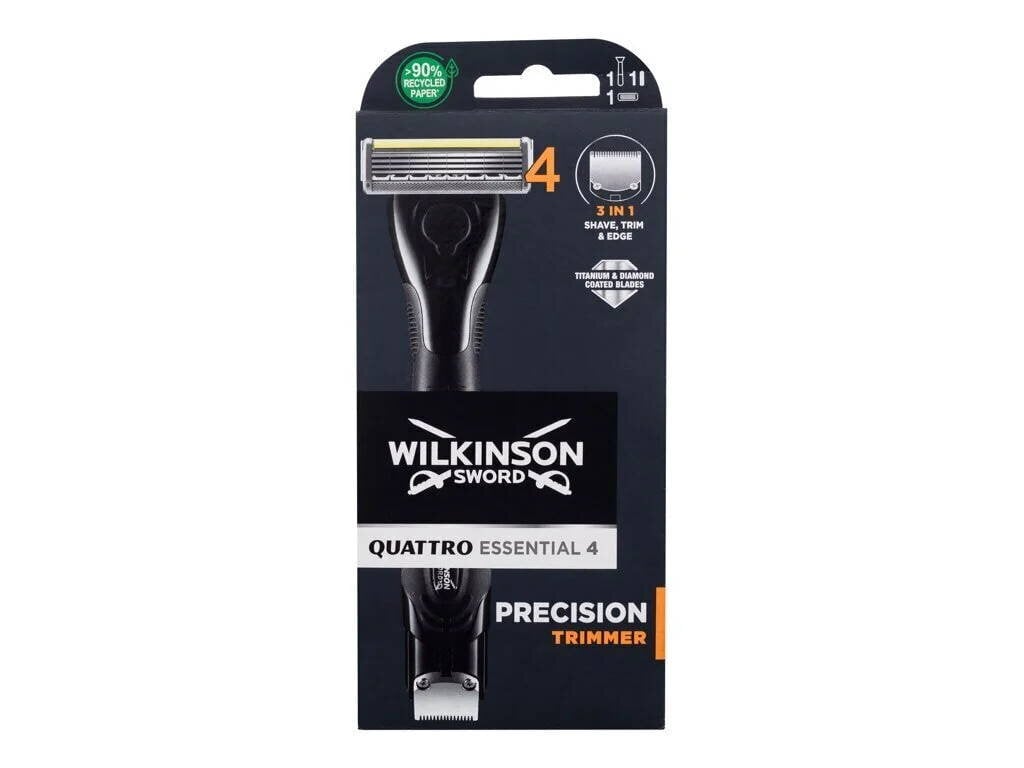 Skustuvas Wilkinson Sword Quattro Titanium Precision vyrams kaina ir informacija | Skutimosi priemonės ir kosmetika | pigu.lt