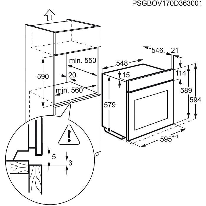 AEG BPK642120M цена и информация | Orkaitės | pigu.lt