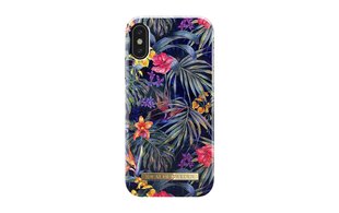 Apple iPhone X Cover Mysterious Jungle By Ideal Fashion Blue kaina ir informacija | Telefono dėklai | pigu.lt