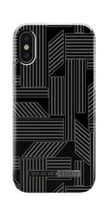 Apple iPhone X Cover Geometric Puzzle By Ideal Fashion Black kaina ir informacija | Telefono dėklai | pigu.lt