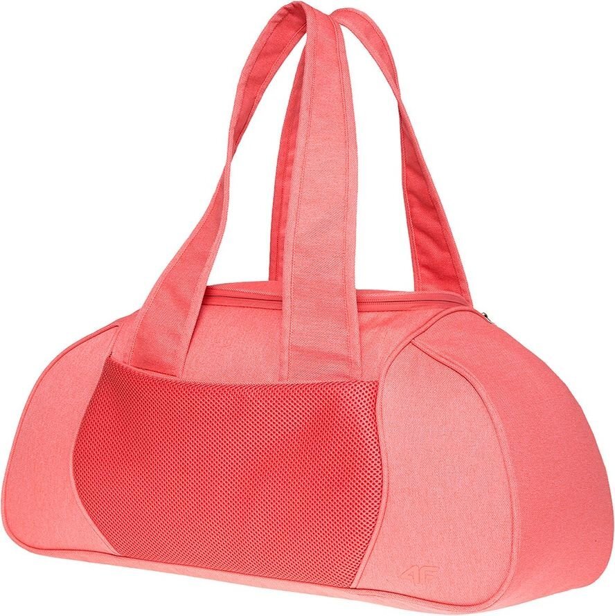 Sportinis krepšys 4F TPU001 63M, 27 l, oranžinis kaina ir informacija | Kuprinės ir krepšiai | pigu.lt