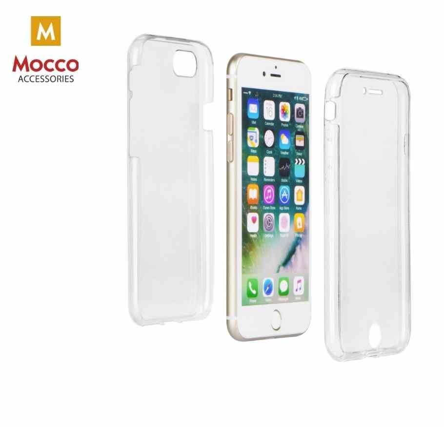 Dvigubas apsauginis dėklas Mocco Double Side skirta Apple iPhone X, bespalvis kaina ir informacija | Telefono dėklai | pigu.lt