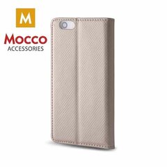 Открывающийся чехол Mocco Smart Magnet для Samsung Galaxy Note 9 (N960), золотистый цена и информация | Чехлы для телефонов | pigu.lt