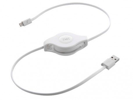 TnB Lightning / USB laidas (ištrauk.) 90cm kaina ir informacija | Laidai telefonams | pigu.lt