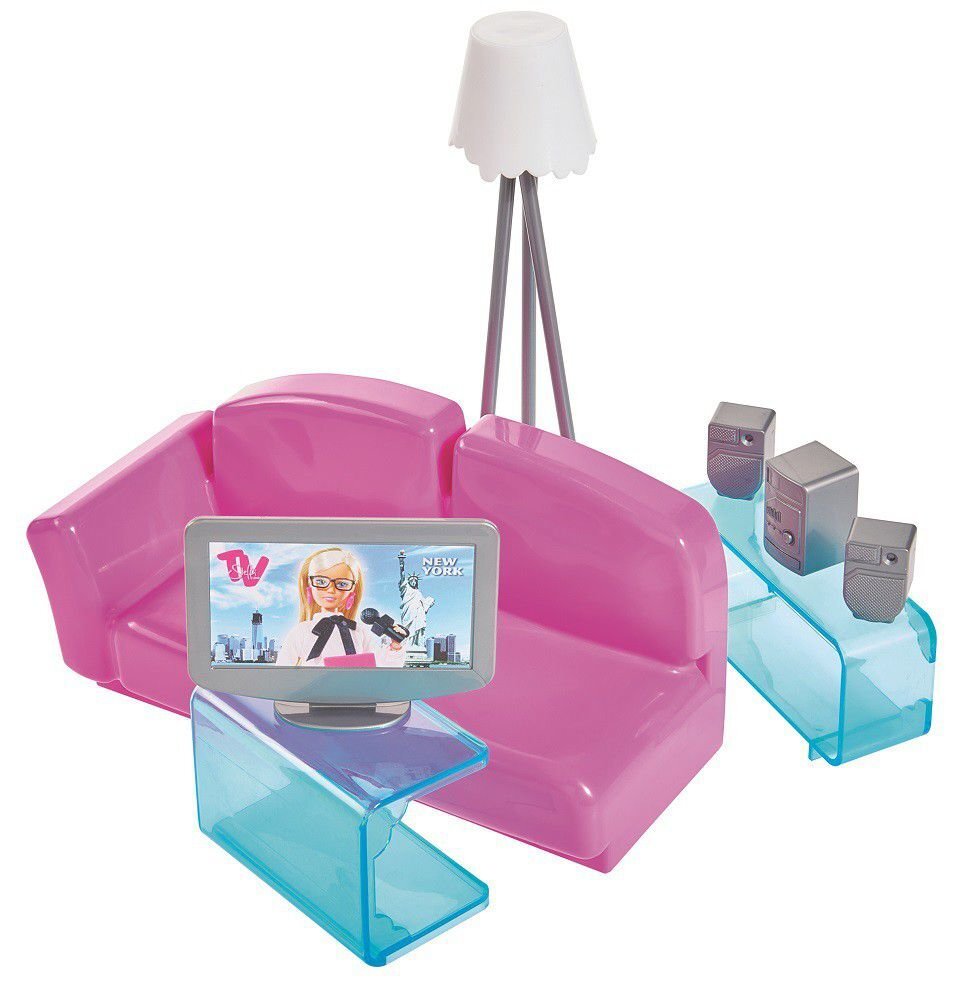 Lėlės svetainės baldai Steffi Love, 20 d. kaina ir informacija | Žaislai mergaitėms | pigu.lt