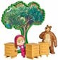 Namelis su figūrėlėmis Simba Dickie Toys Maša ir Lokys kaina ir informacija | Žaislai mergaitėms | pigu.lt