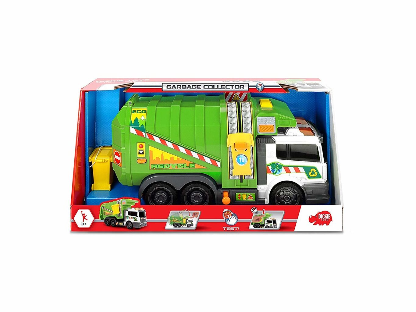 Šiukšlių surinkimo sunkvežimis Dickie Toys цена и информация | Žaislai berniukams | pigu.lt