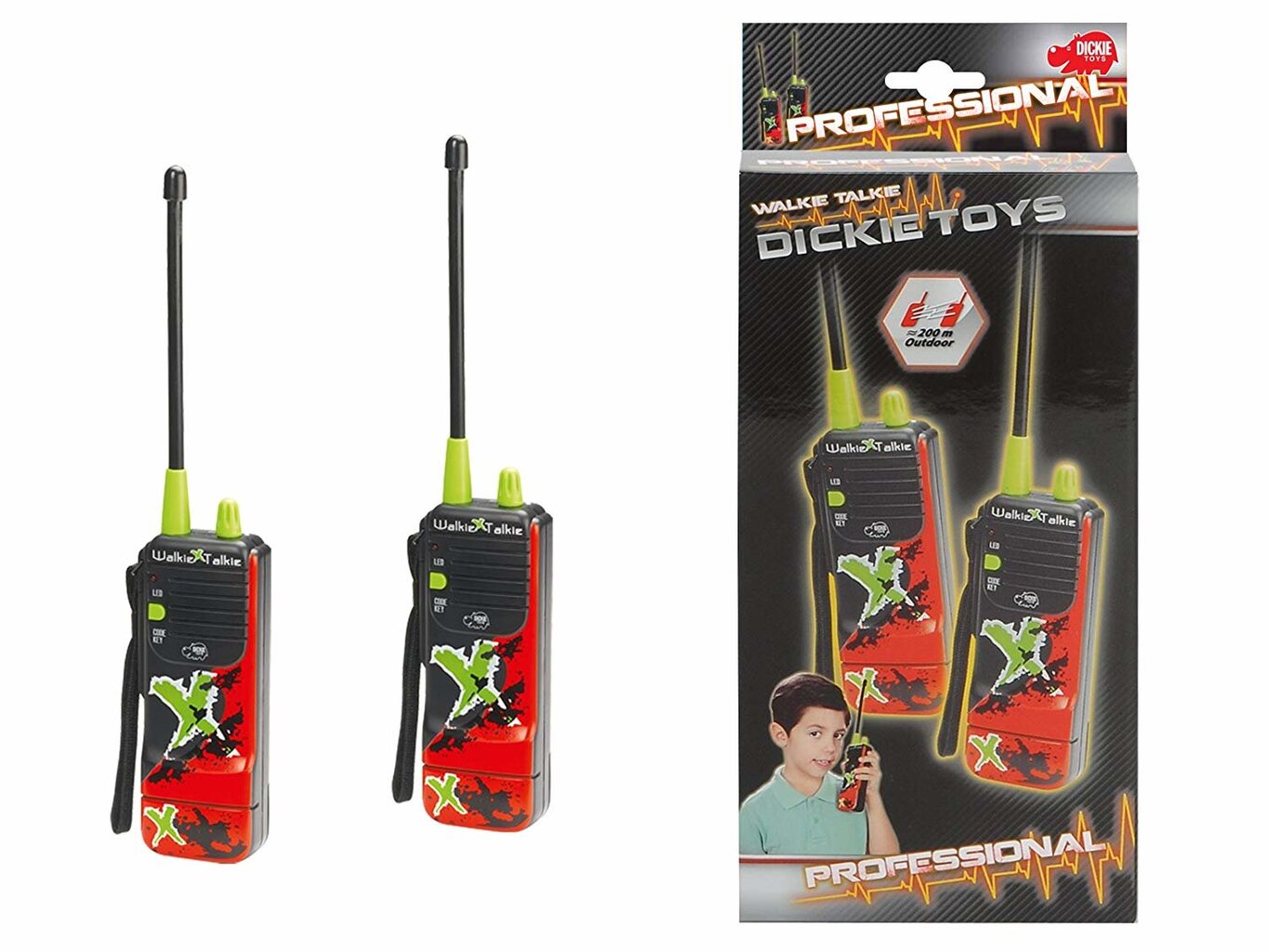 Детские рации Simba Dickey Toys Walkie Talkie Professional цена | pigu.lt