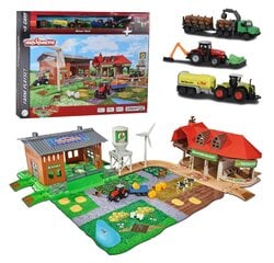Большой фермерский дом Majorette Creatix + 5 автомобилей цена и информация | Игрушки для мальчиков | pigu.lt