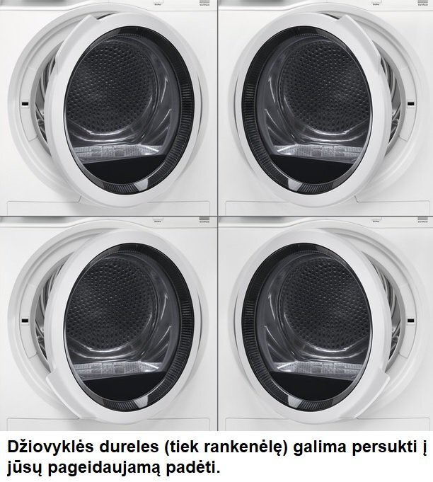 Electrolux EW8HS259S kaina ir informacija | Džiovyklės | pigu.lt