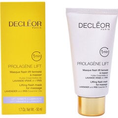 Маска для лица Decleor Prolagene Lift Contouring Lift Firm Mask, 50 мл цена и информация | Маски для лица, патчи для глаз | pigu.lt