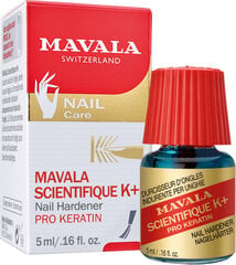 Nagų priežiūros priemonė Mavala Scientifique K + Nail Hardener nail firmer, 5 ml kaina ir informacija | Nagų lakai, stiprintojai | pigu.lt