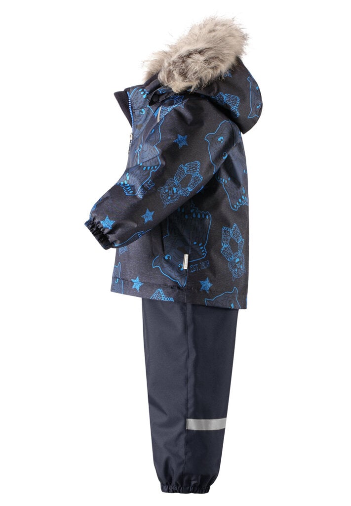 Lassie komplektas: striukė ir kelnės kūdikiams, dark blue, 713733-6952 kaina ir informacija | Žiemos drabužiai vaikams | pigu.lt