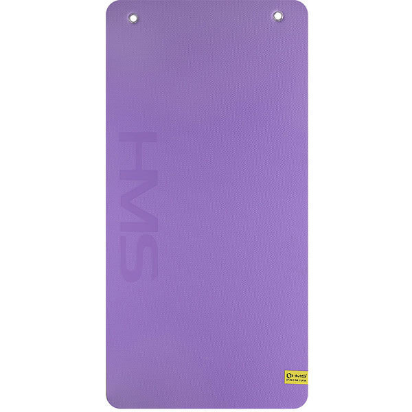 Gimnastikos kilimėlis HMS Preimum MFK01 110x55x1,5 cm, violetinis/juodas kaina ir informacija | Kilimėliai sportui | pigu.lt
