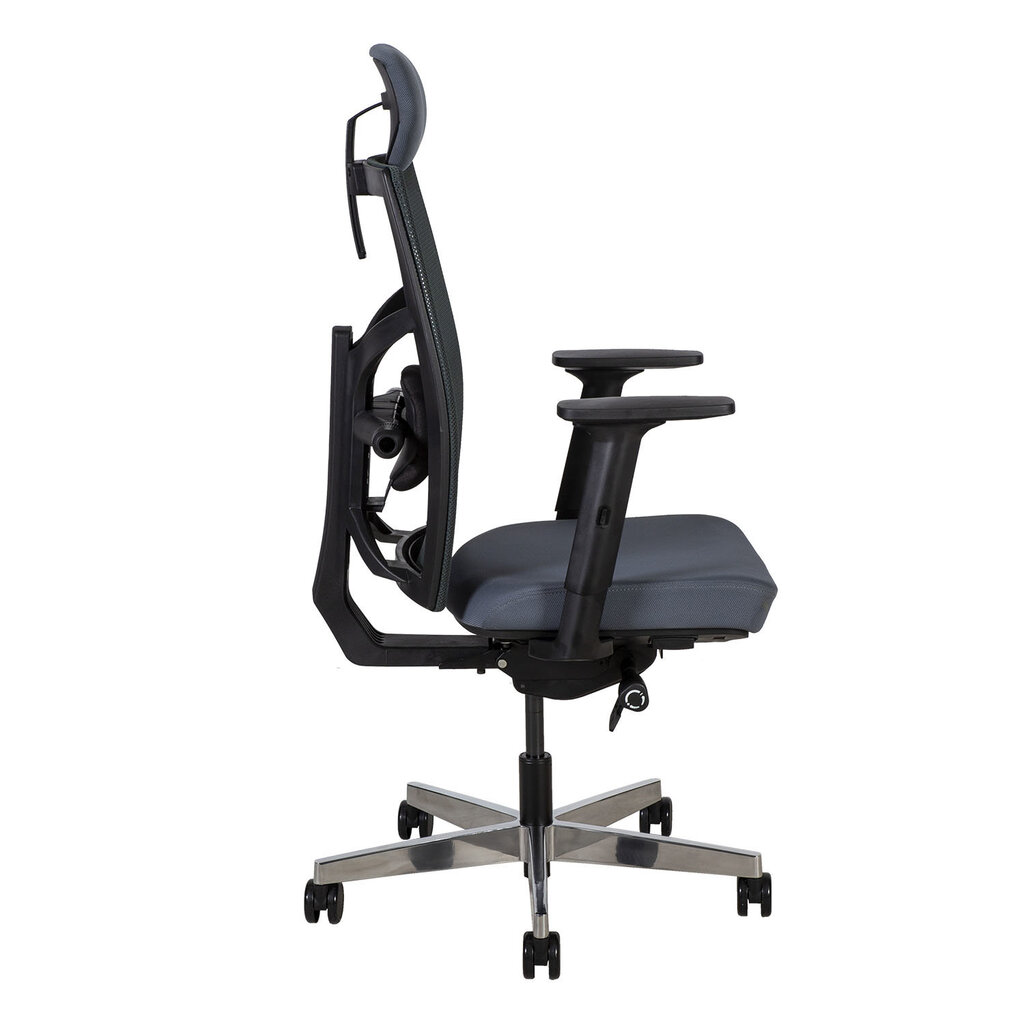 Biuro kėdė Tune, pilka kaina ir informacija | Biuro kėdės | pigu.lt