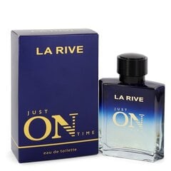 Tualetinis vanduo La Rive Just on Time EDT vyrams 100 ml kaina ir informacija | La Rive Kvepalai, kosmetika | pigu.lt