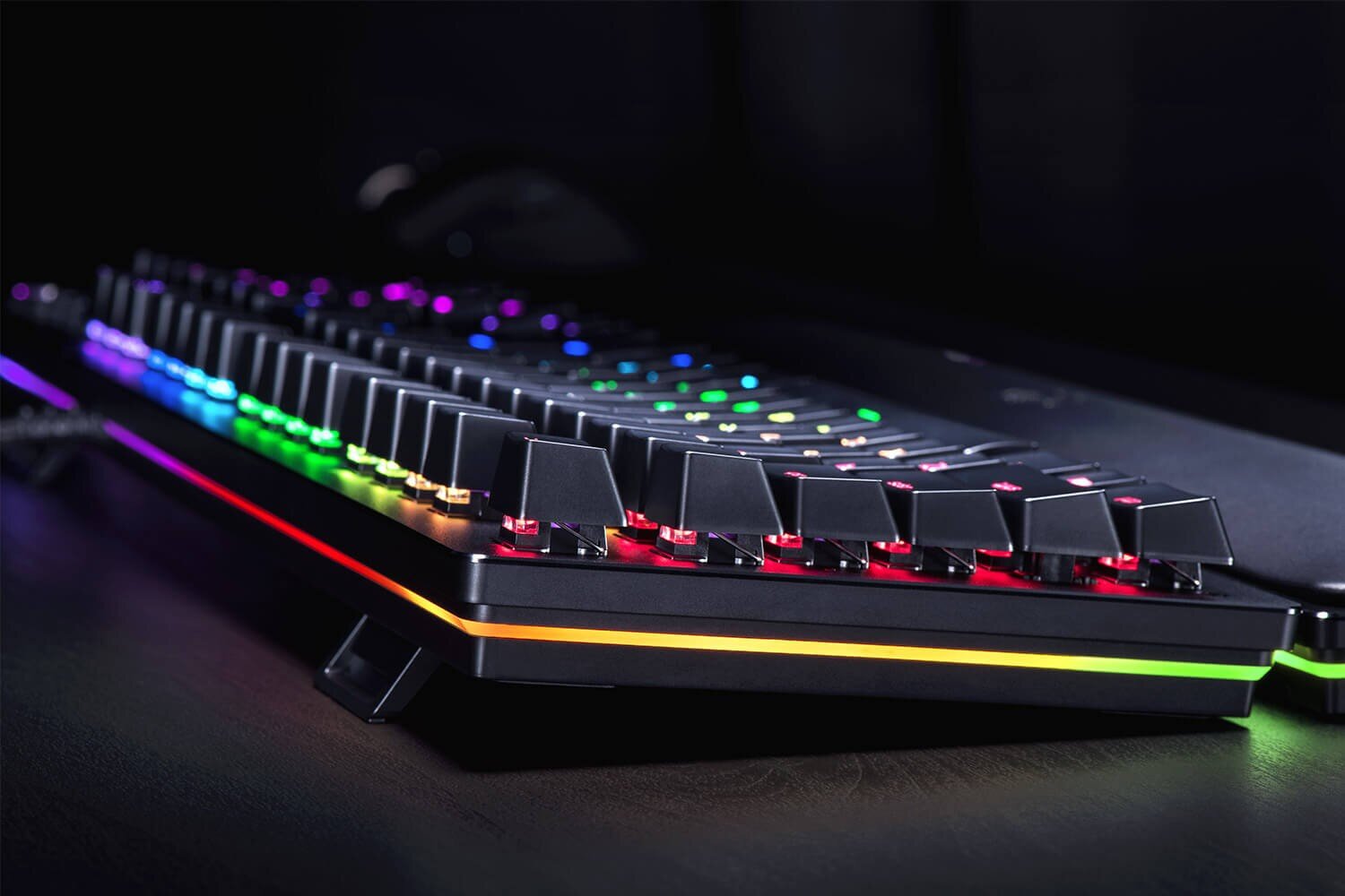 Žaidimų Klaviatūra Razer Huntsman Elite, Purple switches, US kaina ir informacija | Klaviatūros | pigu.lt